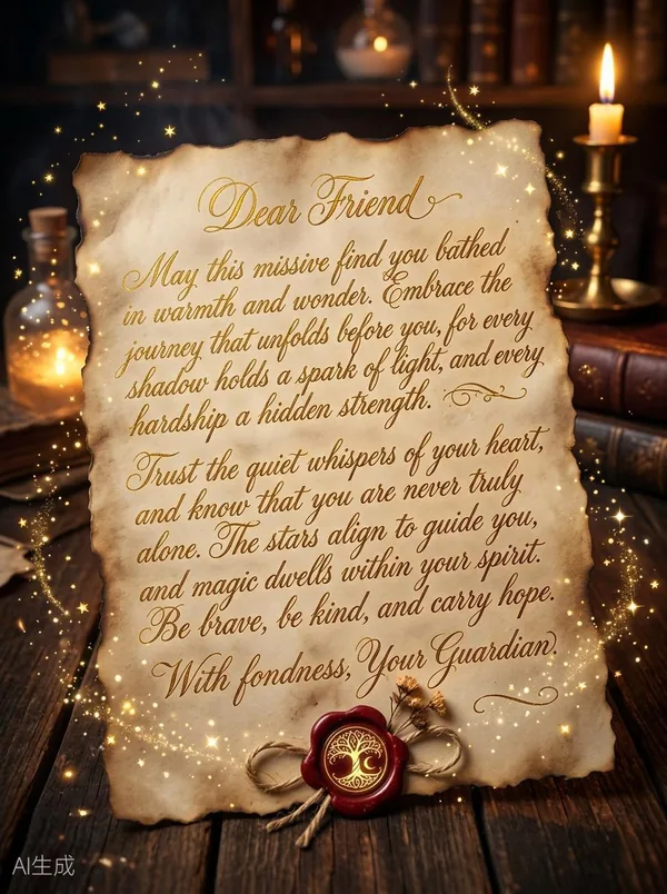 Your original handwritten note