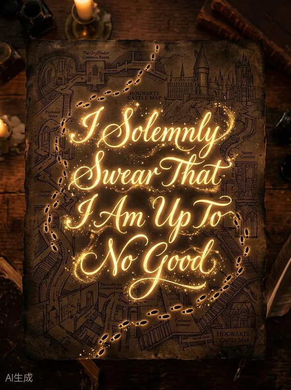 Magical letter reply on enchanted parchment